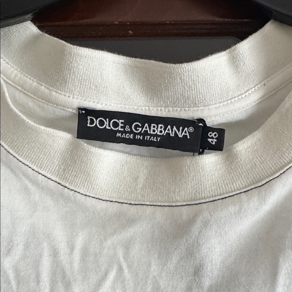 Dolce & Gabbana White Amore Tee - Picture 5 of 5